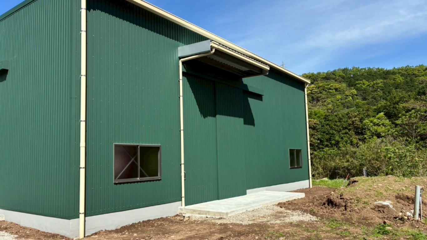 雲仙市　鉄骨倉庫